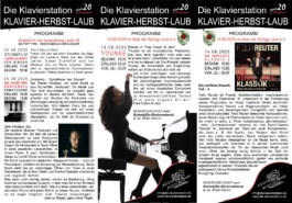 Klavier Herbst Laub