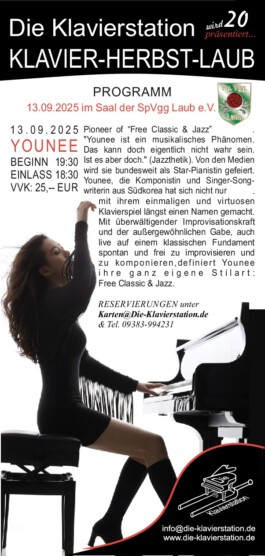 Klavier Herbst Laub
